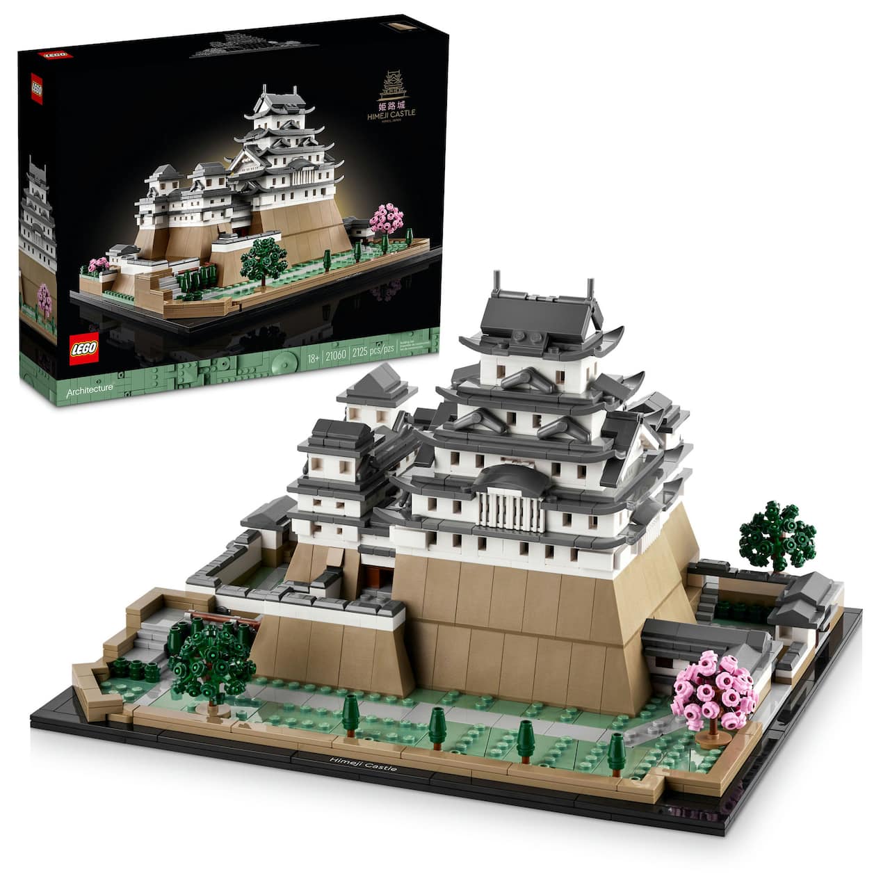 LEGO® Architecture Himeji Castle 21060 Building Set (2,125 Pieces)